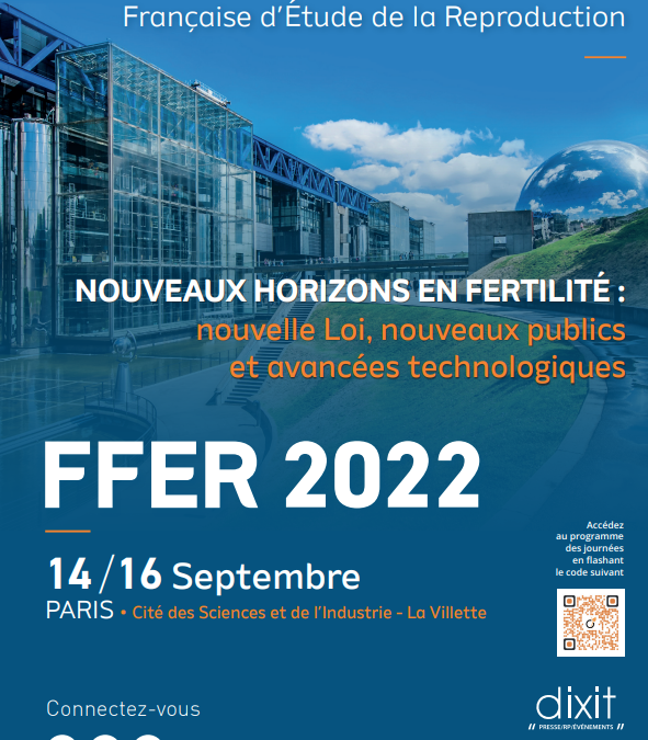 APPEL à COMMUNICATION – FFER 2022 – 14/16 septembre 2022 – PARIS