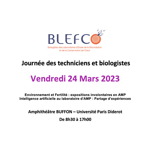 Journée des techniciens et biologistes 2023