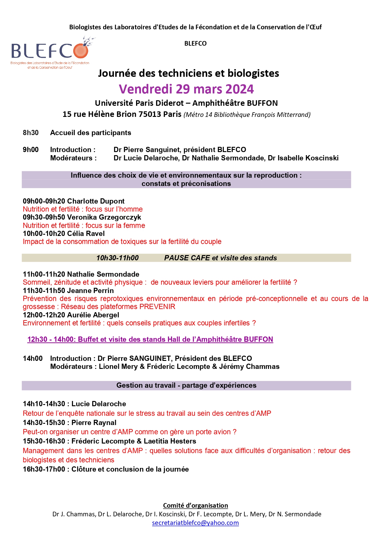 Programme BLEFCO JT 2024 Journée au 270224
