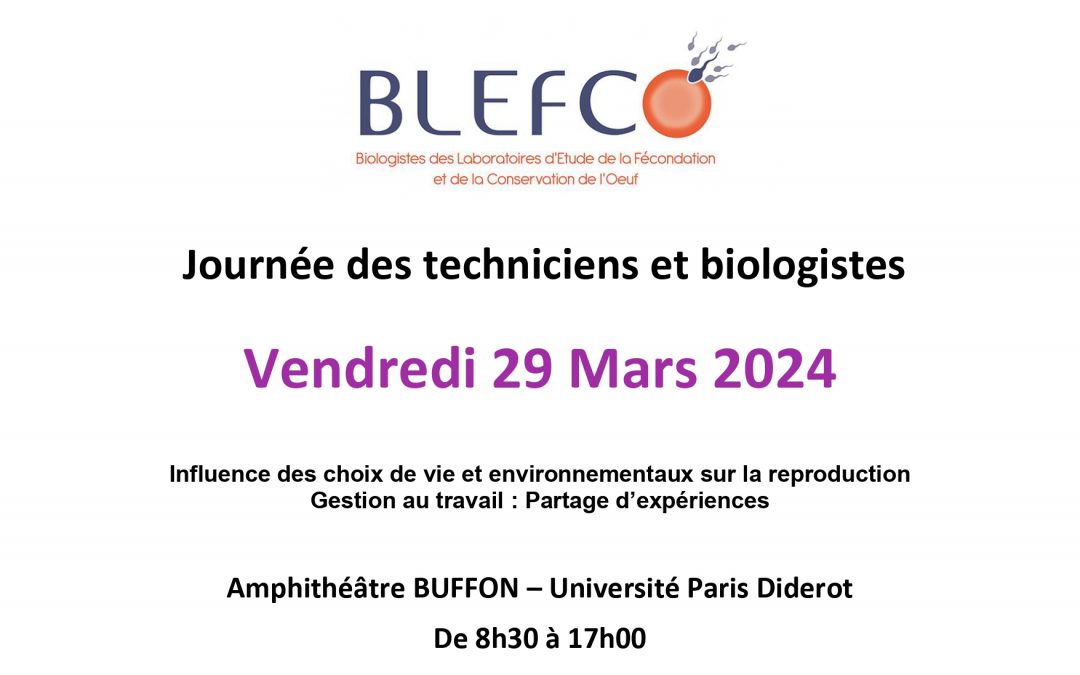 Journée des techniciens et biologistes 2024
