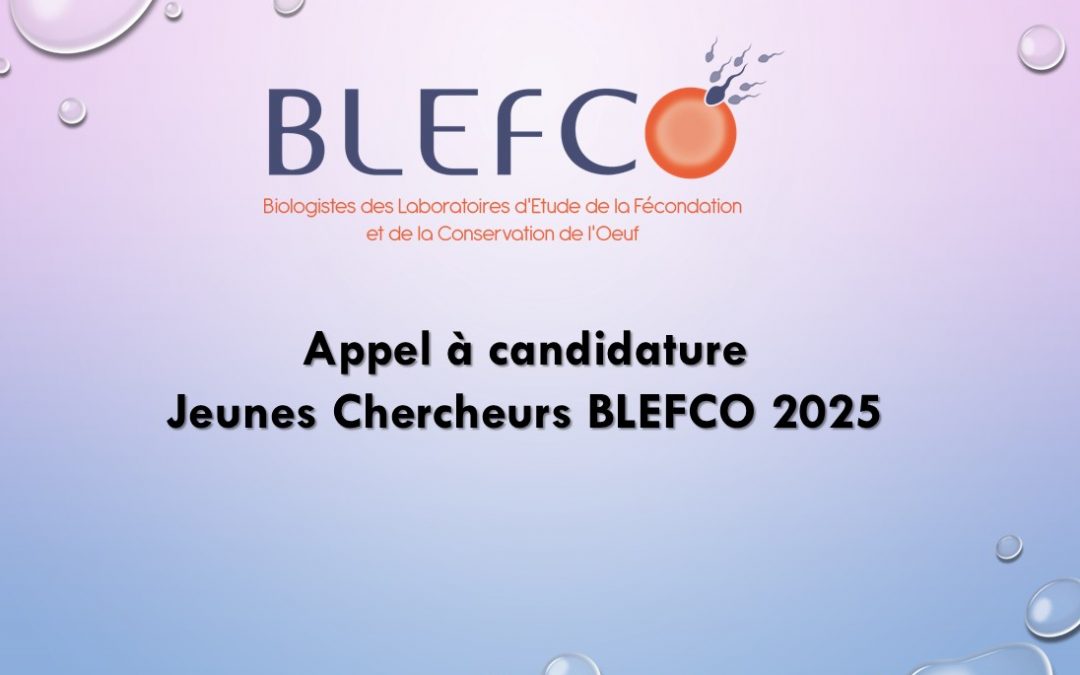 Jeunes Chercheurs BLEFCO