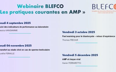 Prochains webinaires BLEFCO 2025