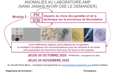 NOUVEAU MODULE DE FORMATION : Tout ce que vous avez voulu savoir sur les anomalies au laboratoire AMP (Sans jamais avoir osé le demander)